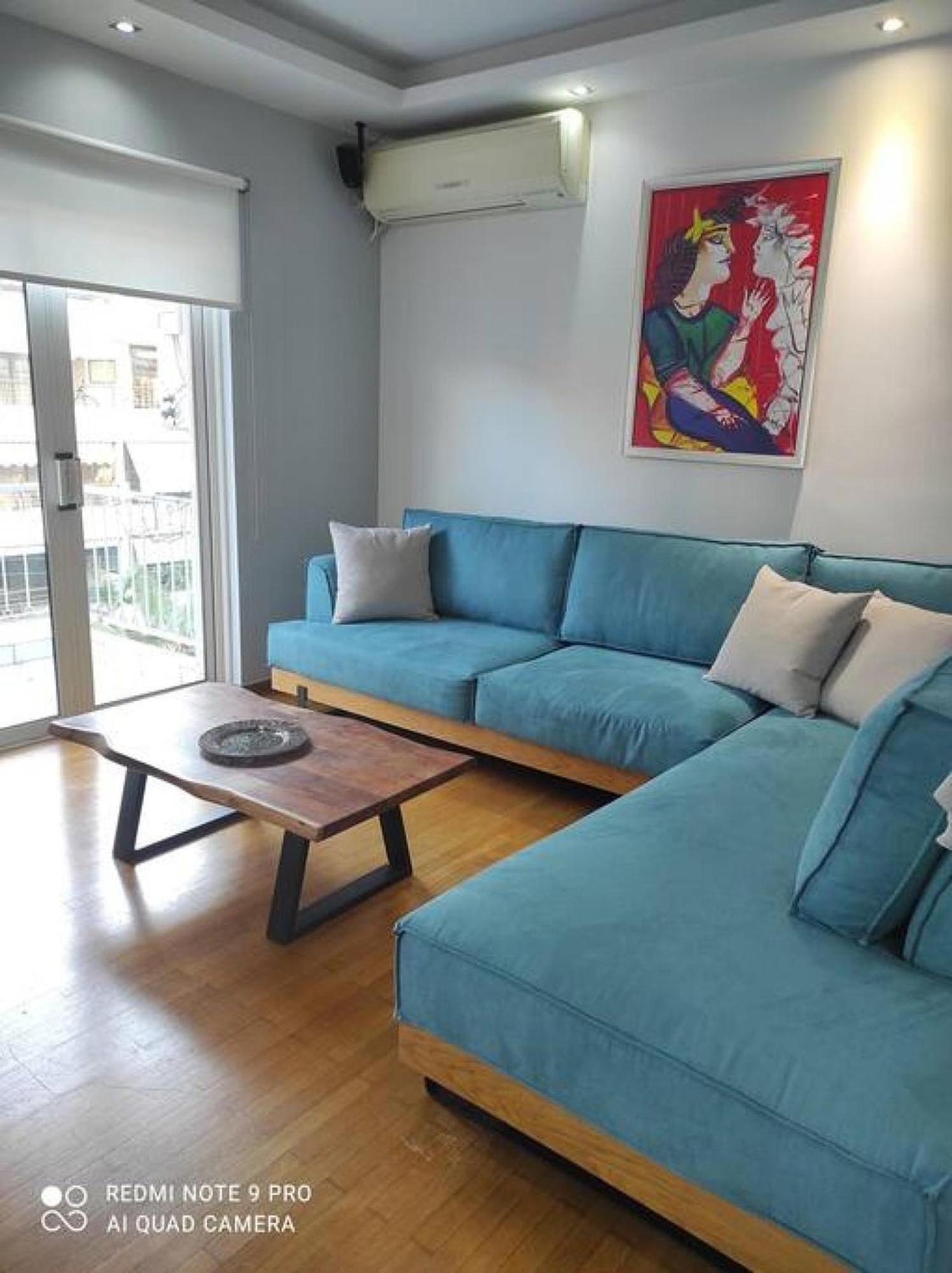 Ferienwohnung One Block From The Sea Family House At Floisvos Athen Exterior foto